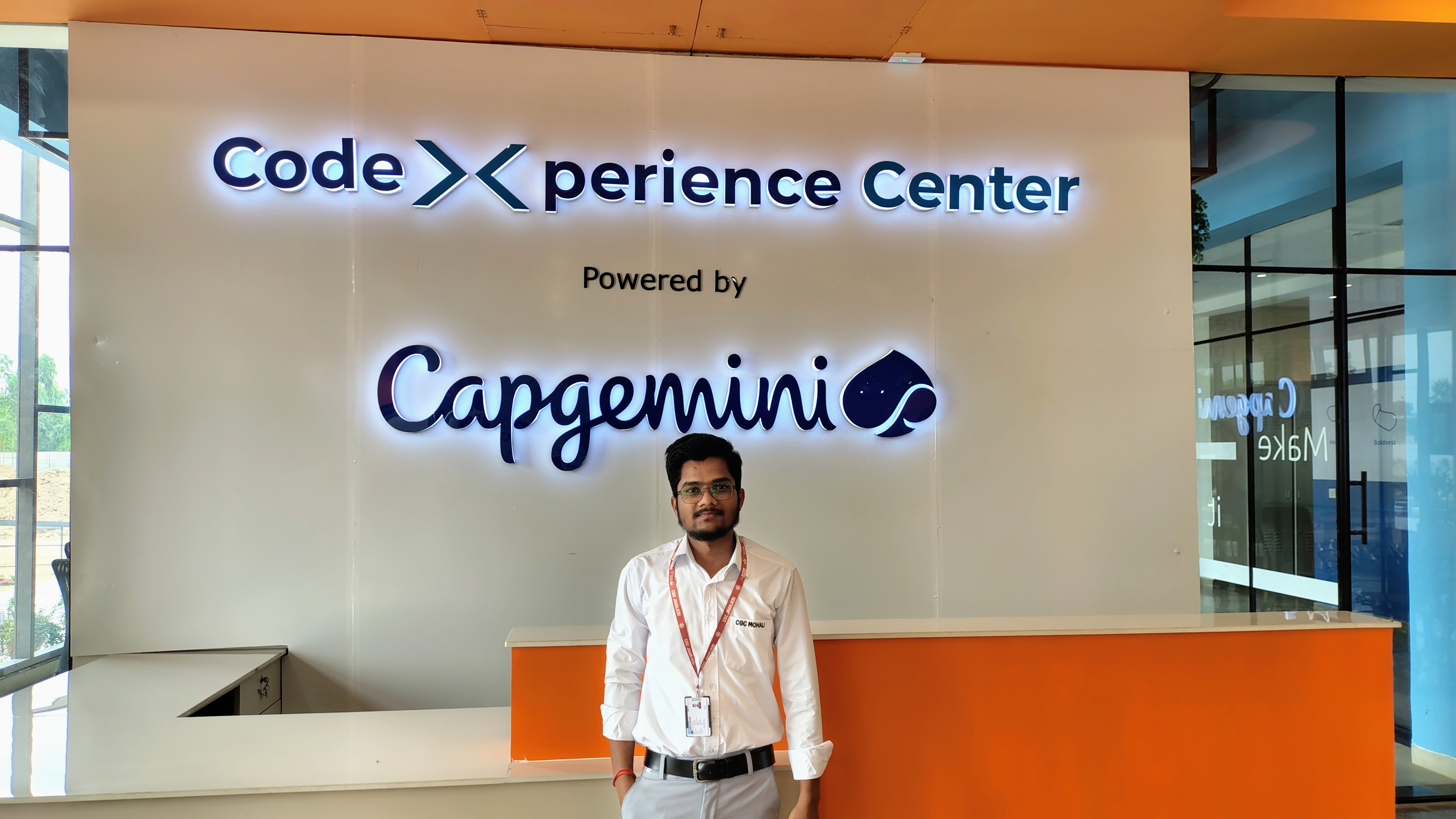Abhay at Capgemini